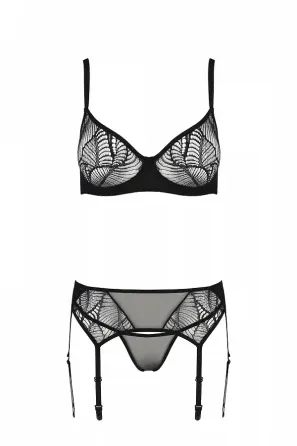 Комплект Passion LEAFA SET black S/M - ECO Passion Львів