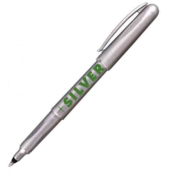 Маркер Centropen GOLD & SILVER 2670 M 1 мм, Silver color (2670/13) Винница