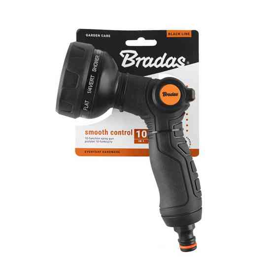 Пістолет поливальний 10 функцій SMOOTH CONTROL BRADAS Польша Київ