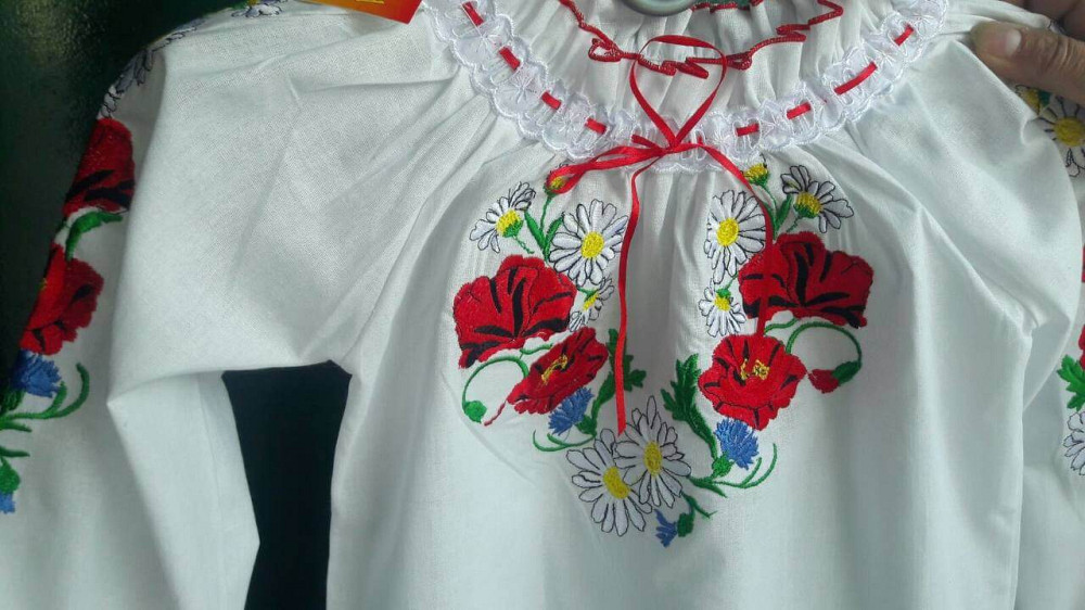 Блузка ВИШИВАНКА кольорова (р.44-46) Київ - фото 1