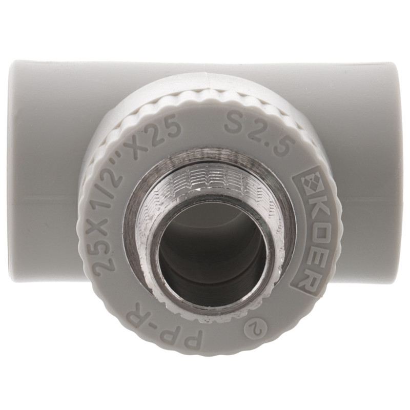 Трійник НР 25x1/2M PPR KOER K0109.PRO (KP0130) Київ - фото 3