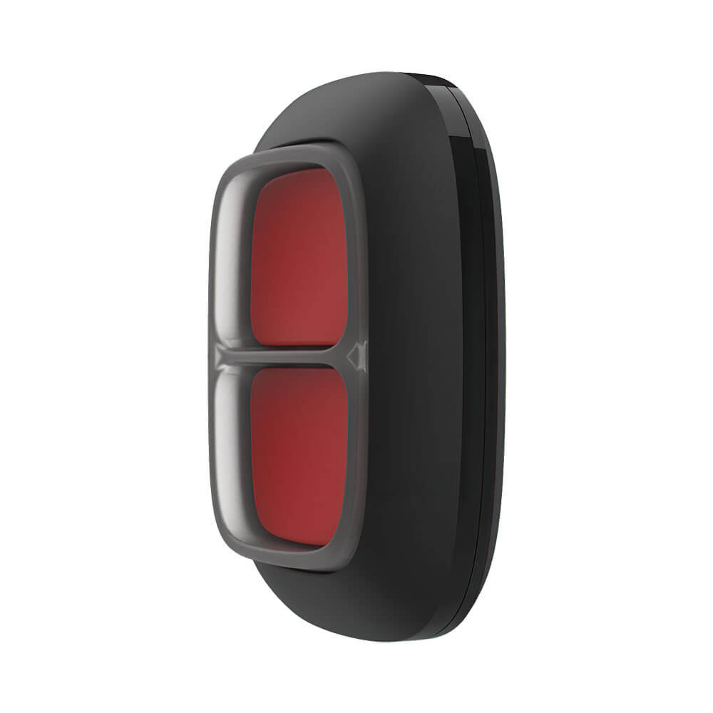 Бездротова екстрена кнопка Ajax DoubleButton (8EU) ASP black з захистом від випадкових натискань Київ - фото 2