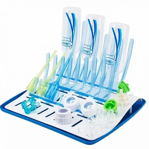 Подставка для сушки детских бутылочек и аксессуаров Drying Rack с поддоном и многоуровневыми держателями Одесса - изображение 1