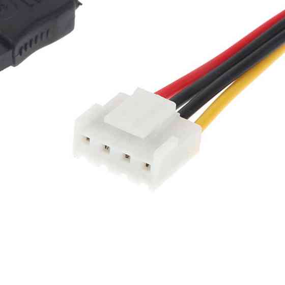 Переходник IDE Molex - 2x Sata 15pin для питания жестких дисков 17 см Киев