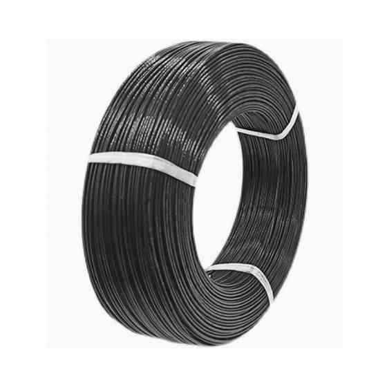 Медный гибкий провод 12AWG 4.5 мм 600В 100 м в силиконовой изоляции, черный Киев