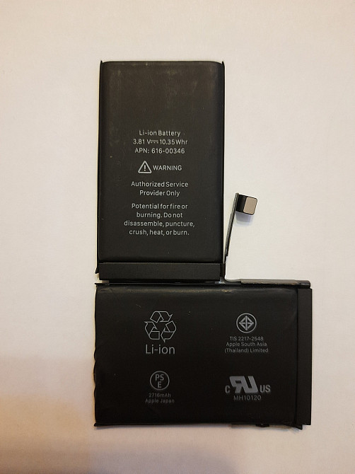 Акумулятор батарея для iPhone X 2716мAh з розбирання Дніпро - фото 1