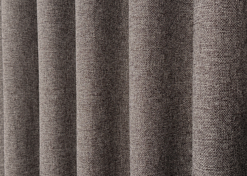 Комплект готовых штор VR-Textil Лен ELEMENTA № 1870ш Коричневый 200х270см 2 шт (32-187) Киев - изображение 8