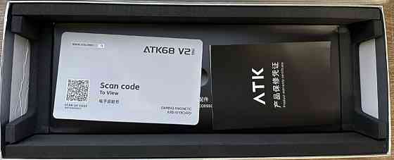 Клавіатура ATK68 V2 PRO Black Magnetic Keyboard Київ