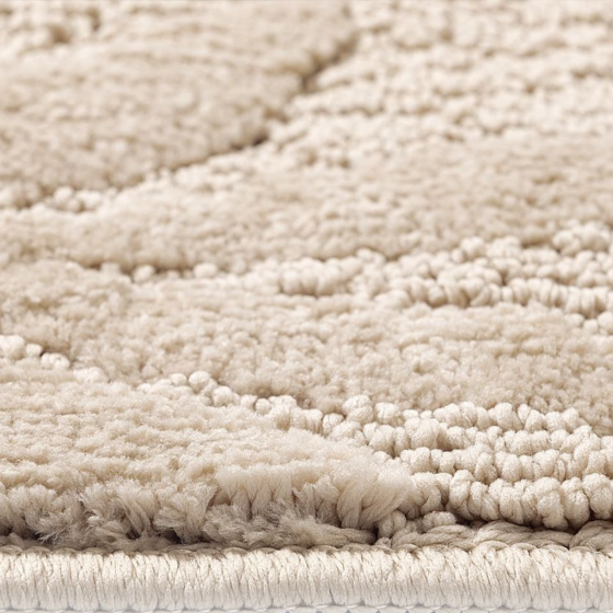 Набір килимків для ванної кімнати та туалету, комплект для ванни та унітазу, мікрофібра, протиковзкі, для ванної, бежевий Кам'янець-Подільський