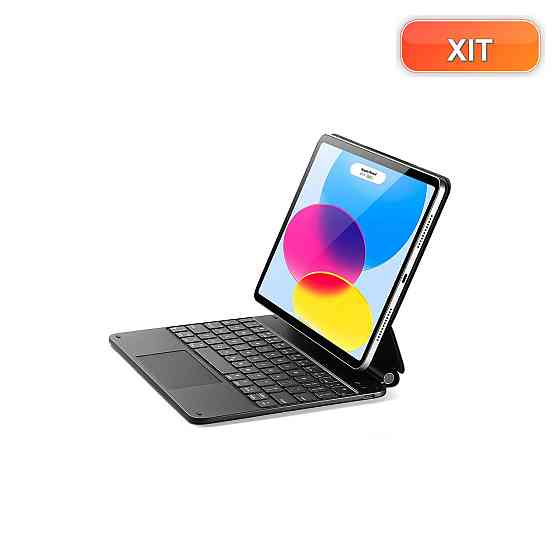 Чохол-клавіатура ESR Rebound Series для iPad 11th/10th Gen чорний QWERTY підсвітка трекпад Київ