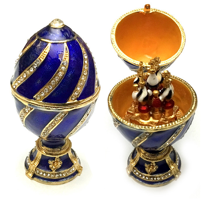 Яйце-скринька в стилі Фаберже Київ - фото 2