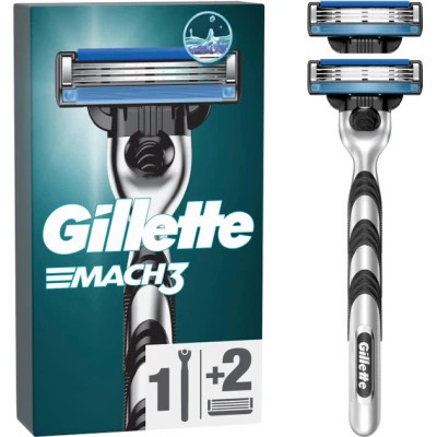 Бритва Gillette Mach3 с 2 сменными картриджами (7702018020706/7702018020676) Винница - изображение 1