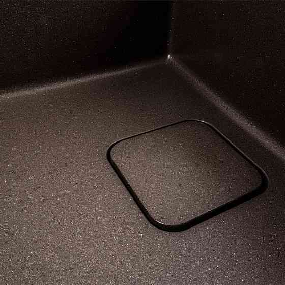 PLATINUM Гранітна мийка для кухні Platinum 7850 CUBE матова Темна скеля Київ