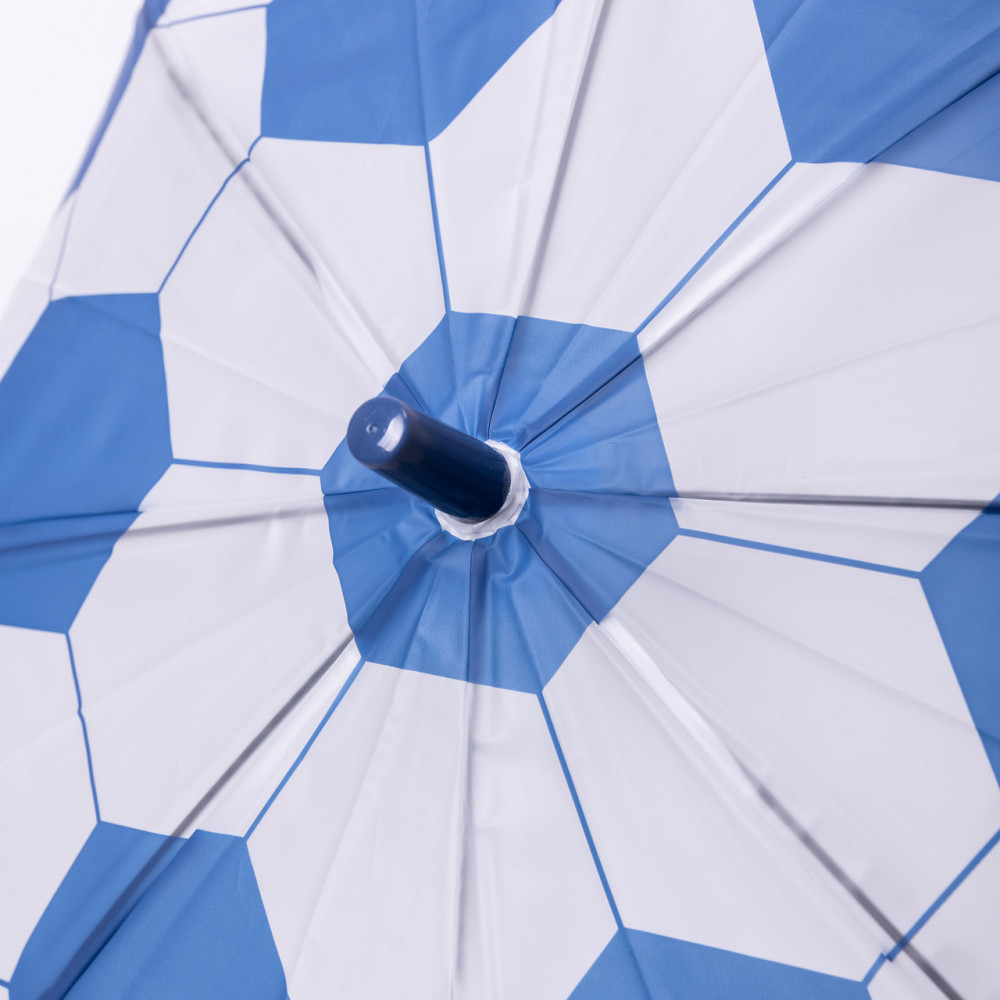 Дитячий напівавтоматичний зонт-трость синій 82 см Київ - фото 9