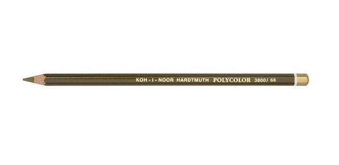 Олівець художній "Kooh-i-Noor" POLYCOLOR 3800/66 raw umber/умбра, шт Київ - фото 1