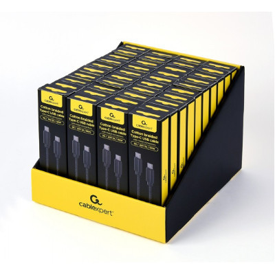 Дата кабель USB-C to USB-C 1.8m 60W USB2.0 Cablexpert (CCDB-mUSB2B-CMCM-6) Вінниця - фото 3