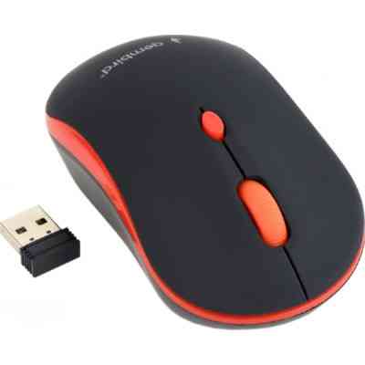 Мишка Gembird MUSW-4B-03-R Black+Red (MUSW-4B-03-R) Вінниця