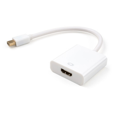 Переходник Mini Display port M to HDMI F white Vinga (VCPMDPHDMIWH) Винница - изображение 1