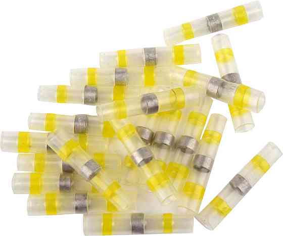 Кембрики термоусадні при t≤ 105°C з припоєм YATO : для провідників 4-6 мм², 20 шт [5/300] Одесса