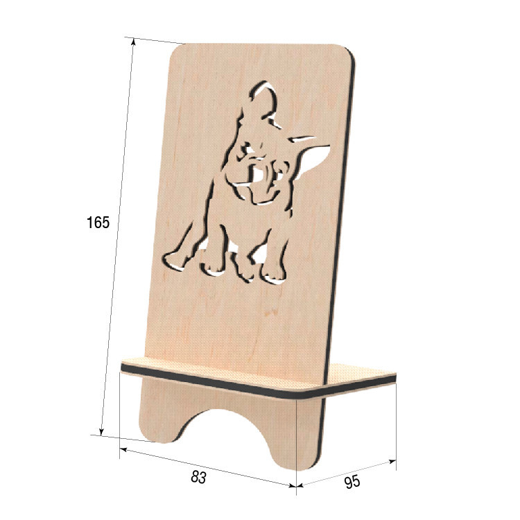 Підставка під телефон EKOSTAR Dog Київ - фото 3