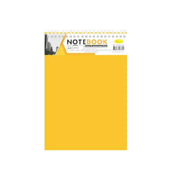 Блокнот А5 В-БП5-80(Peach) 80 аркушів, пружина зверху Вінниця