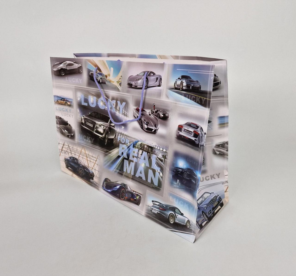 Бумажный пакет горизонтальный гигант 46*33*15 (артGG-015) (12 шт) Харьков - изображение 1