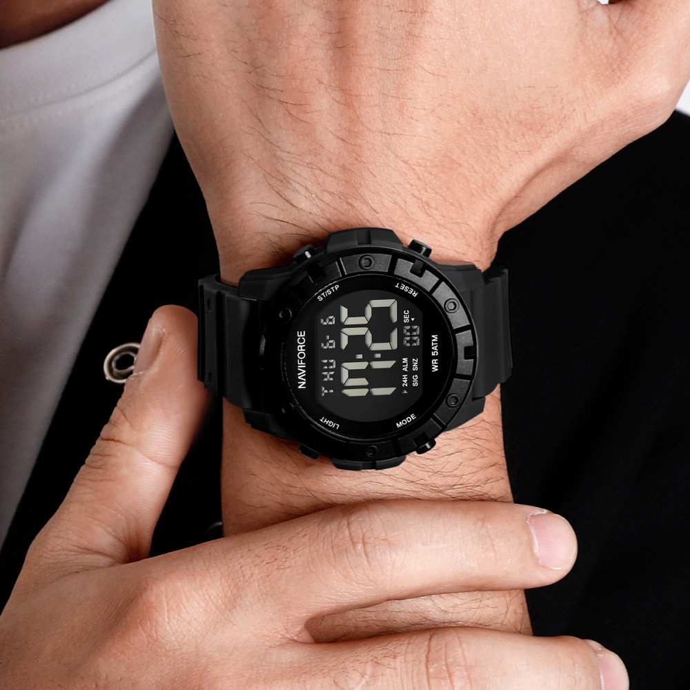 Годинник чоловічий водостійкий тактичний Naviforce Professional Brutal Green (2 ремінці) Вінниця - фото 14