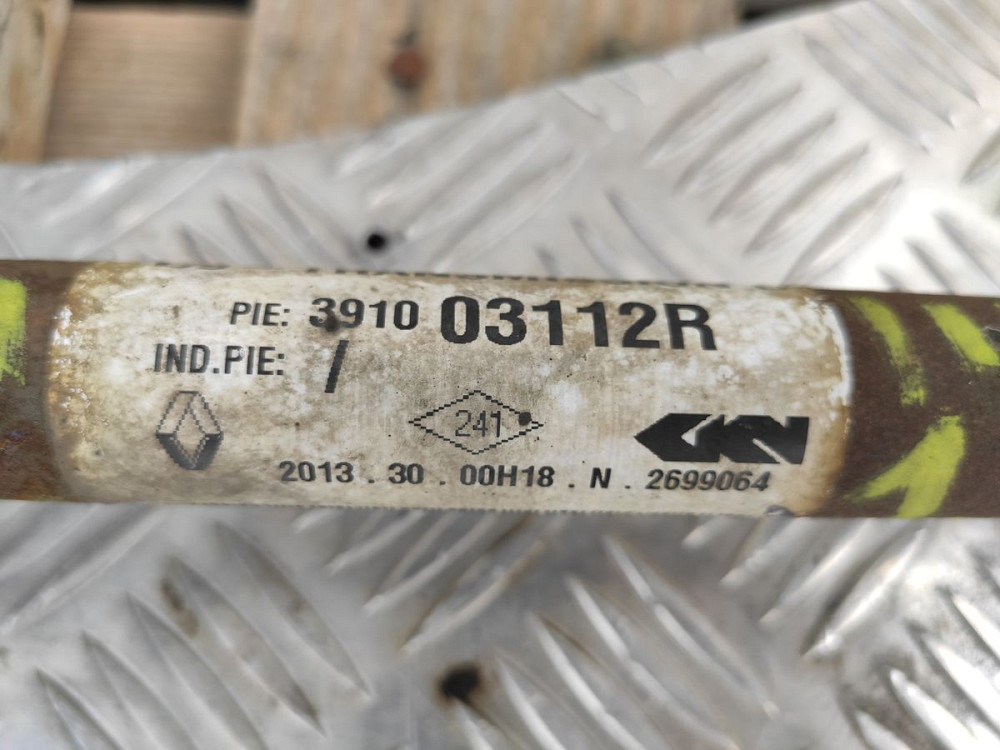 Піввісь права Renault Scenic III 1.5 dci 2009-2016 (391003112R) Ковель - изображение 3