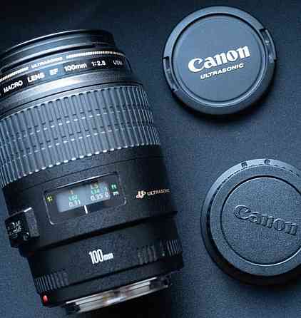 Объектив Думаю Canon EF 100mm 2.8 USM Киев