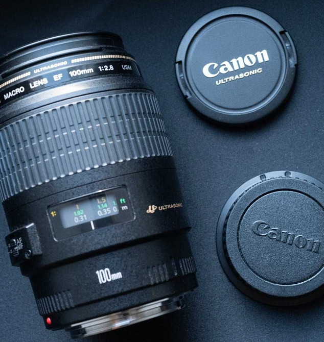 Об'єктивans Canon EF 100mm 2.8 USM Київ - фото 4