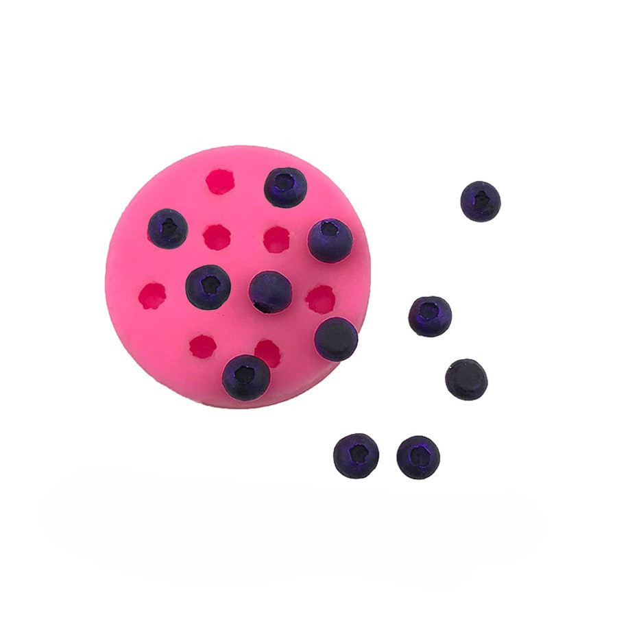 Молд силиконовый Голубика 68 мм розовый Киев - изображение 10