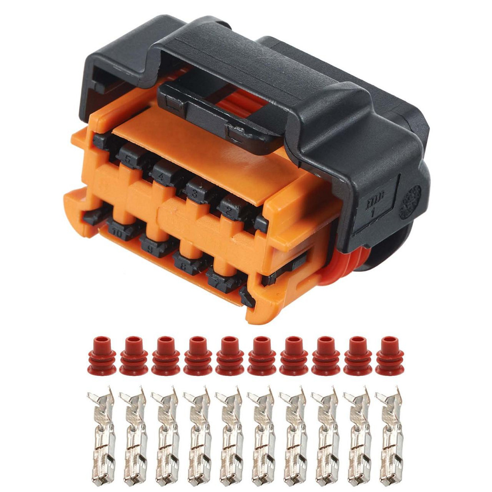 Роз'єм конектор 10-кон., К Фара, 98788-1201, Molex Франция універс., Освітлення, Renault Київ - фото 1