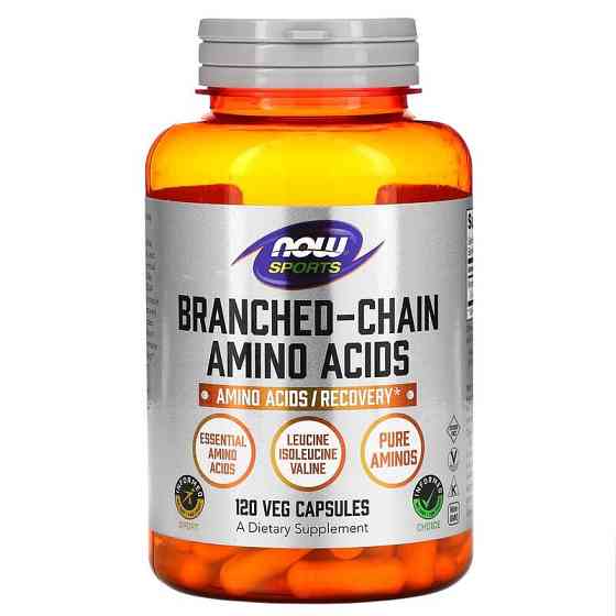 Комплекс амінокислот із розгалуженими ланцюгами (Branched Chain Amino Sports) 120 капсул Київ