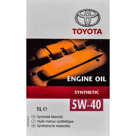 Моторне масло Toyota Synthetic 5W-40 1л Львів