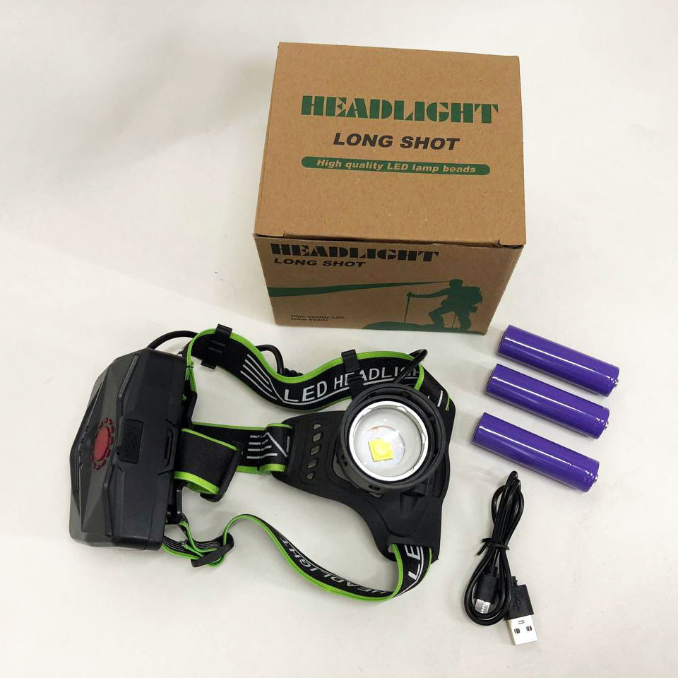 Фонарь на голову для рыбалки Police BL-A14-3-P90, Фонарик на голову для роботы, Налобный GU-883 фонарь яркий Киев - изображение 5