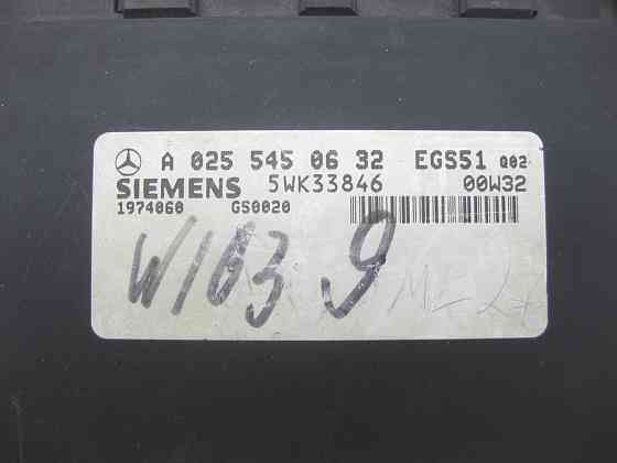 Mercedes-Benz  A0255450632 Блок керування 5 ступінчастою АКП EGS51 ML W163 Одеса