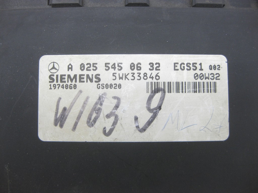Mercedes-Benz  A0255450632 Блок керування 5 ступінчастою АКП EGS51 ML W163 Одеса - фото 5