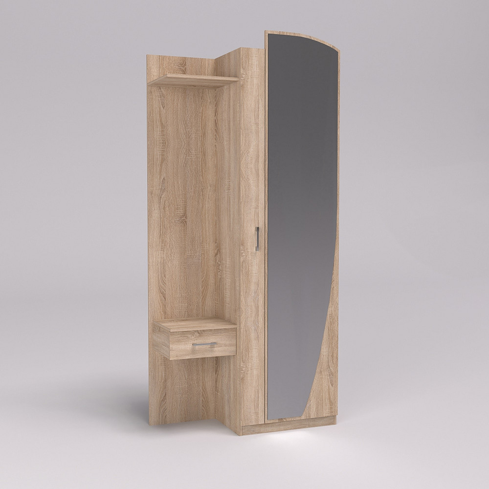 Прихожая Соло-1, Дуб Сонома, 1000/400/2140 Львов - изображение 1