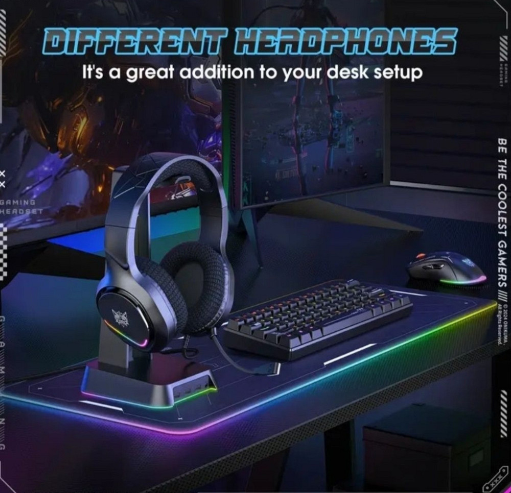 New‼️Геймерські навушники Onikuma X15 Pro Black‼️‼️ Київ - фото 2