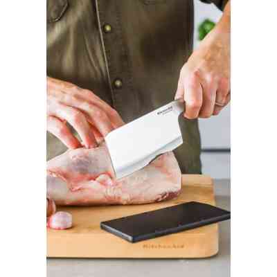 Кухонный нож KitchenAid Coreline Сокира ззахисним чохлом, 15 см (KOG6IVSSOHOBA) Винница