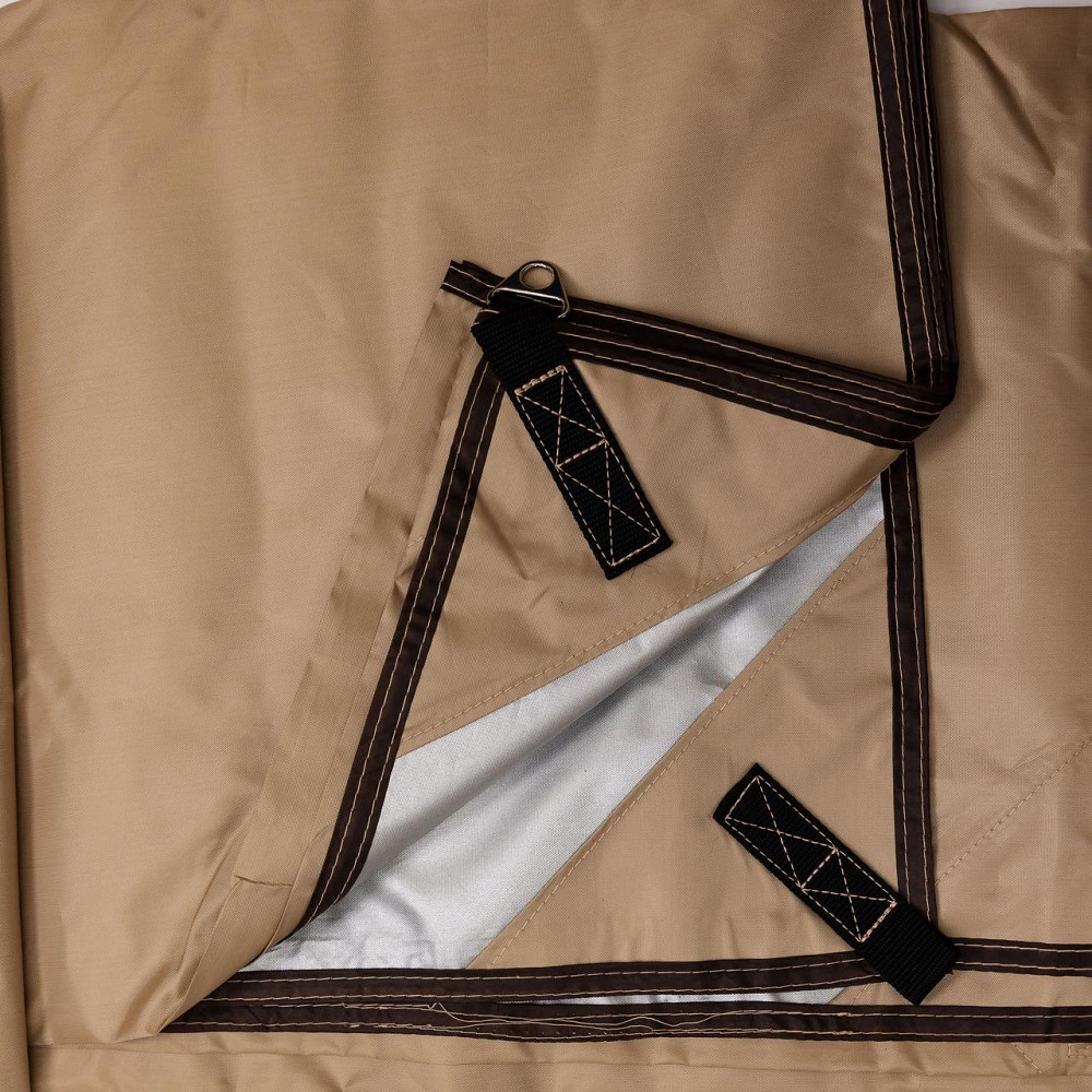 Lugi Тент навіс туристичний 3х2.95 м від сонця, дощу з люверсами Бежевий SJ-0081 Киев - изображение 4