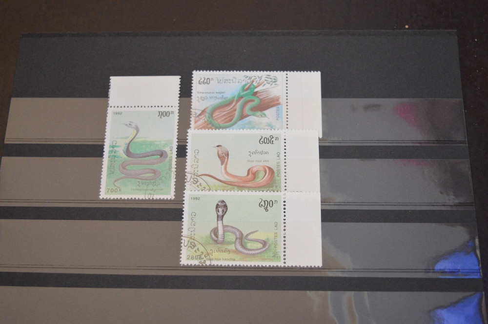 Марки. Серия. Лаос (гаш.) Полтава - изображение 1