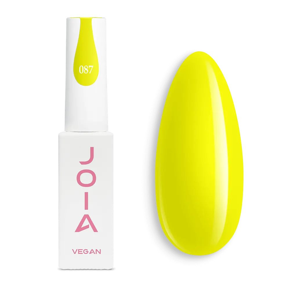 Гель-лак для ногтей желтый 087 эмаль JOIA vegan 6 мл Киев - изображение 6
