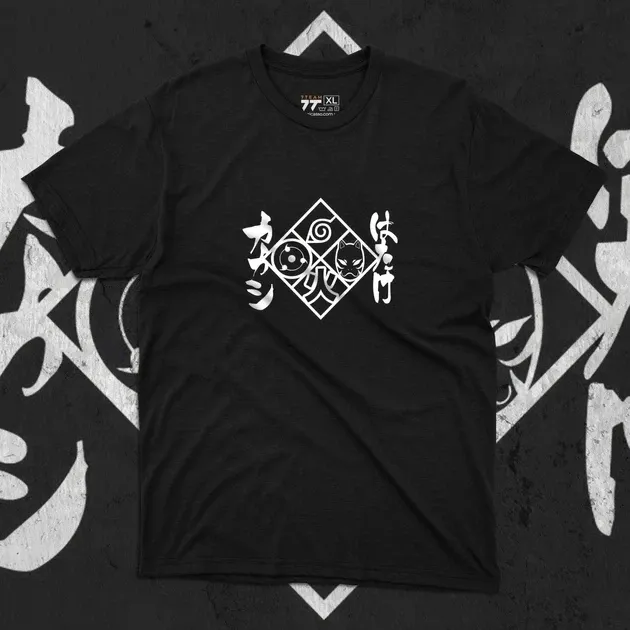 Футболка для подростка мальчика с принтом Наруто Символи Размер 160 Anime10282 Днепр - изображение 1