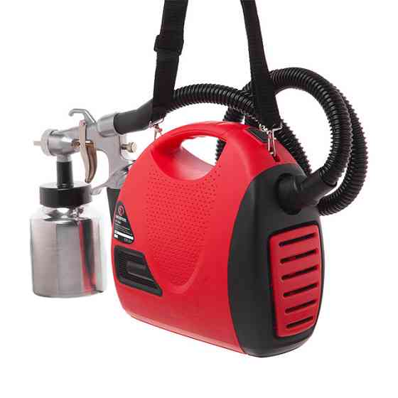 Фарбопульт електричний INTERTOOL DT-5060, 0,6 кВт, 550 мл/хв,форсунка 1,8 мм, бачок 1л, 0,14-0,70 бар - без компресора Львів