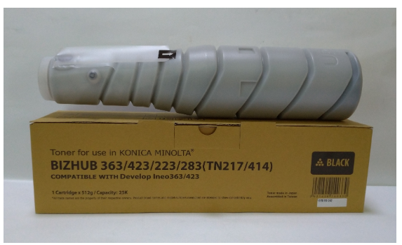 Тонер KONICA-MINOLTA Bizhub 363/423/223/283, TN-414/TN-217 (512г/картридж) Tomoegawa Київ - фото 1