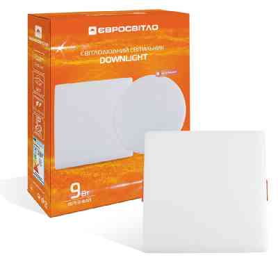 Світильник точковий Євросвітло LED-S-100-9 4200К без рамки Вінниця