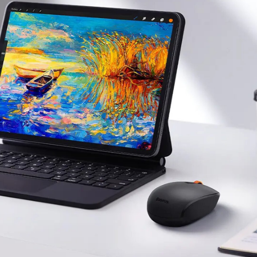 Мишка бездротова BASEUS F01A сірий Житомир - фото 8