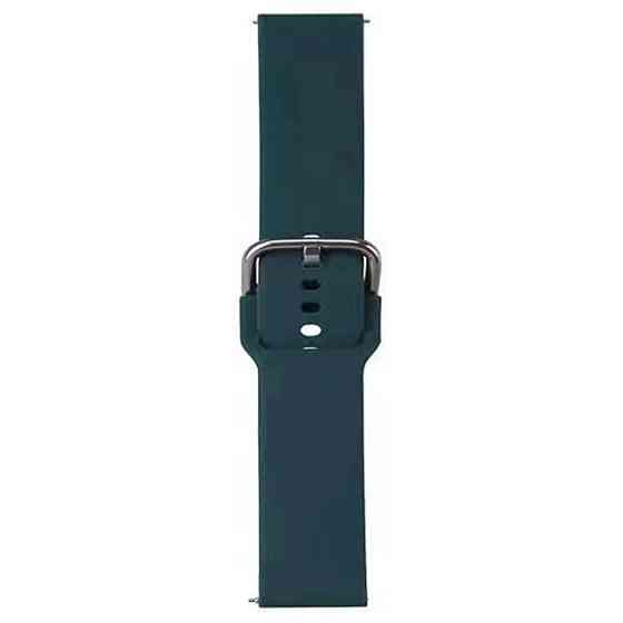 Ремінець для годинника Universal Buckle Solid 20mm Dark Green Киев