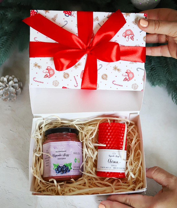 Бюджетний подарунок на Новий Рік та Різдво Царство меду №24 для колег, вчителів, та дівчині. Одеса - фото 7